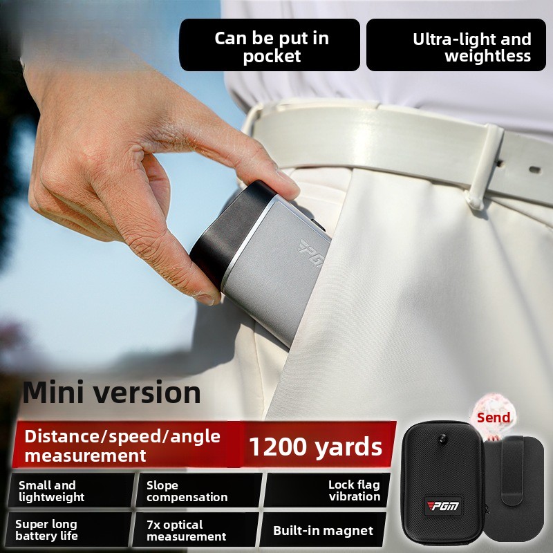 골프 거리 측정기 미니 포켓 에디션, 경사 보정 기능, - Golf Rangefinder 리뷰 및 가격