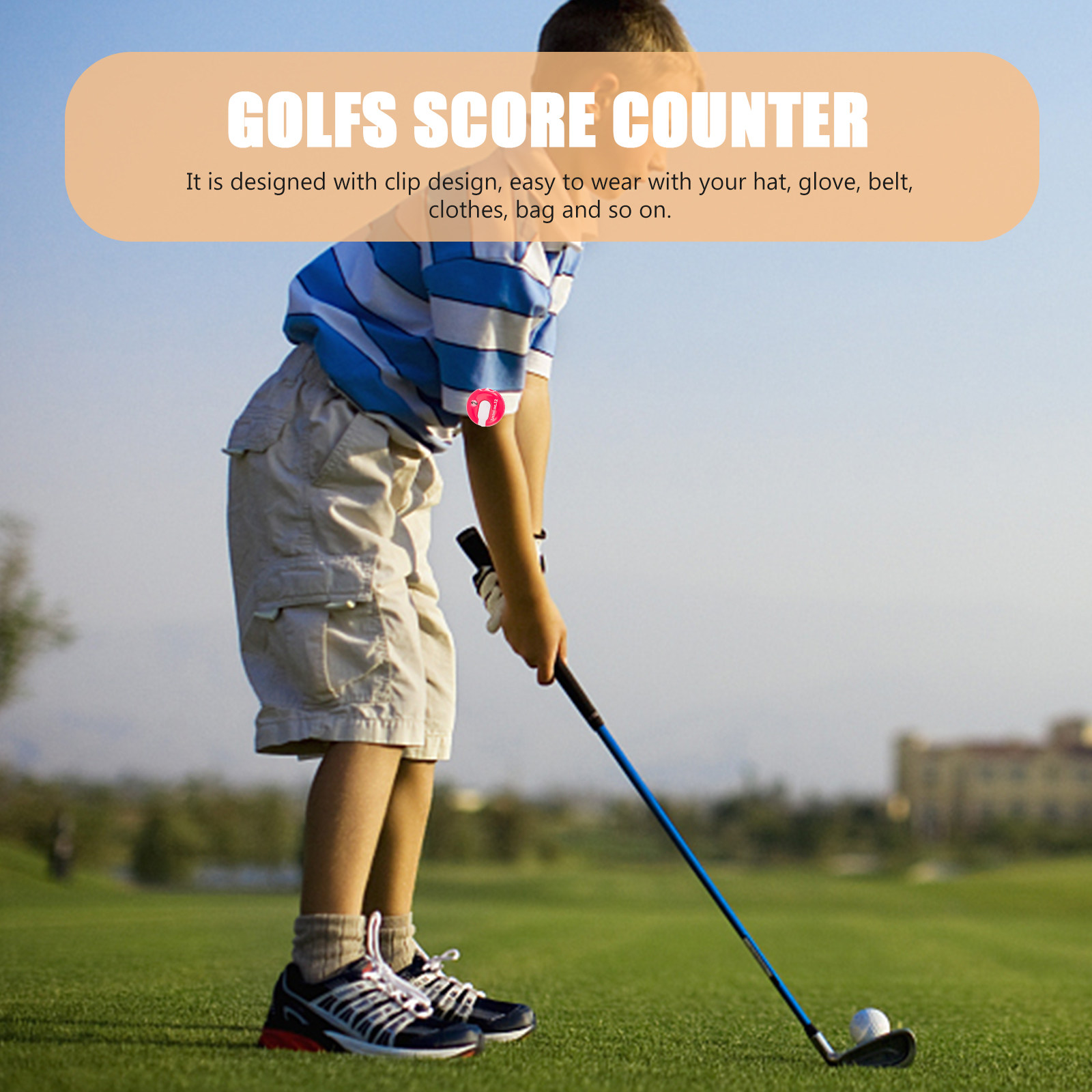 클립형 디자인의 휴대용 골프 스코어 카운터, 가벼운 플 - Golf Gloves 리뷰 및 가격