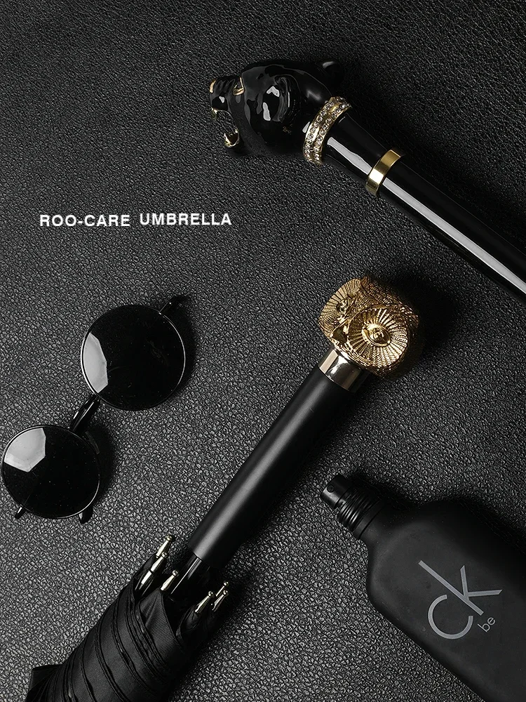 대형 롱 핸들 우산 실버 헤드 해골 크리에이티브 선 우 - Golf Umbrella Large 리뷰 및 가격