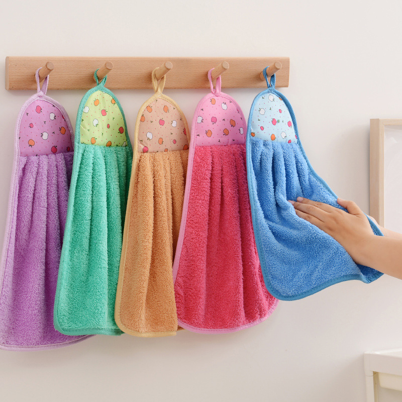 4pcs 주방 욕실용 작은 핸드 타올 산호 벨벳 부드러 - Golf Towel 리뷰 및 가격